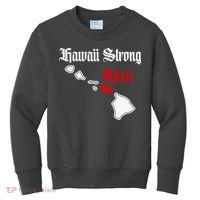 Hawaii Strong Maui Gift Kids Sweatshirt thumb 0