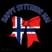 Happy Syttende Mai Coquette Patriotic Bows Retro Norway Coffee Mug thumb 5