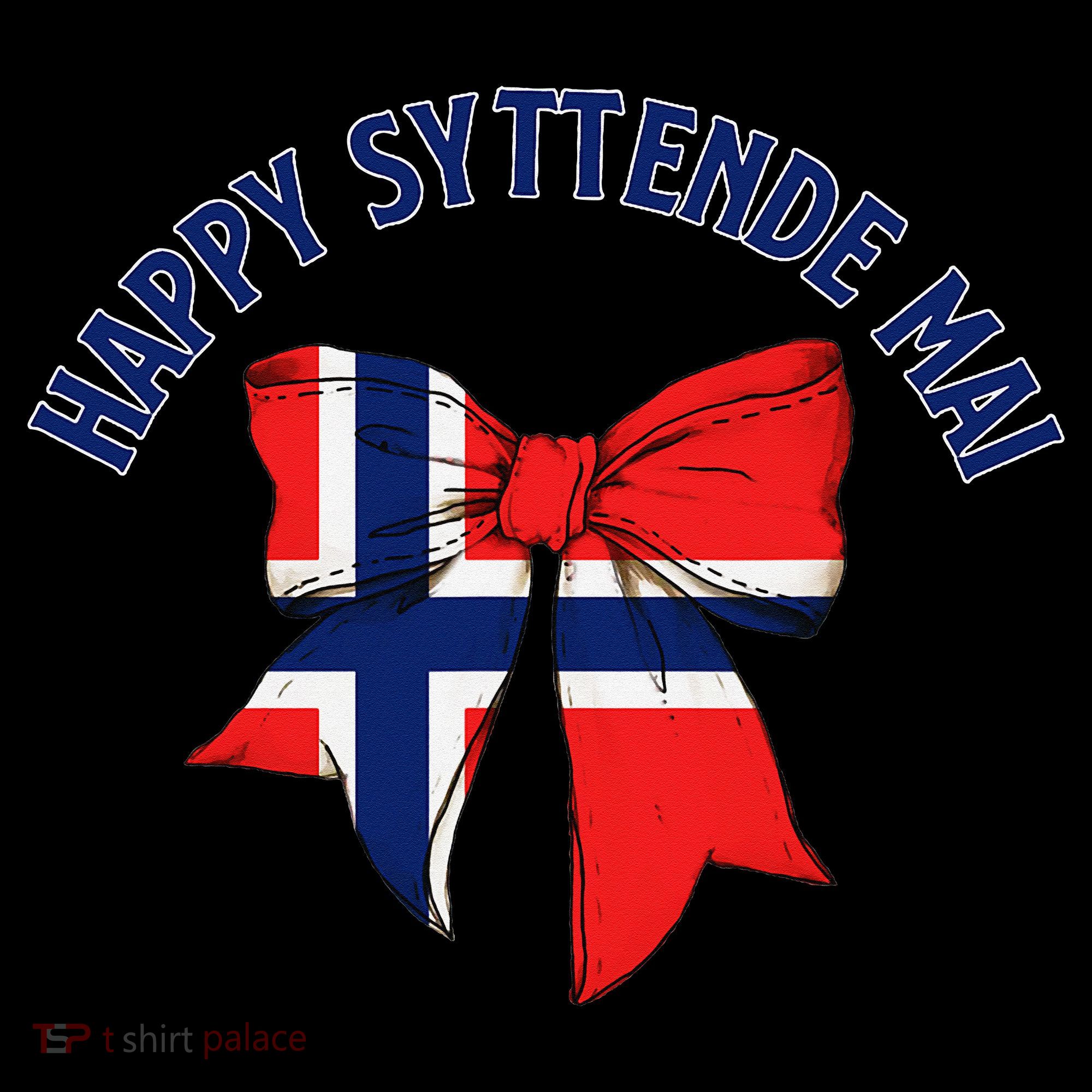 Happy Syttende Mai Coquette Patriotic Bows Retro Norway Coffee Mug
