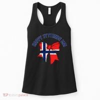 Happy Syttende Mai Coquette Patriotic Bows Retro Norway Women's Tank Top thumb 0