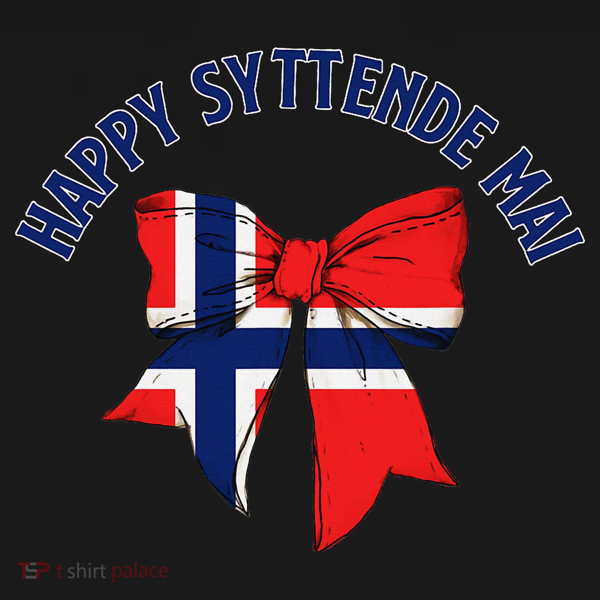 Happy Syttende Mai Coquette Patriotic Bows Retro Norway Baby Bodysuit