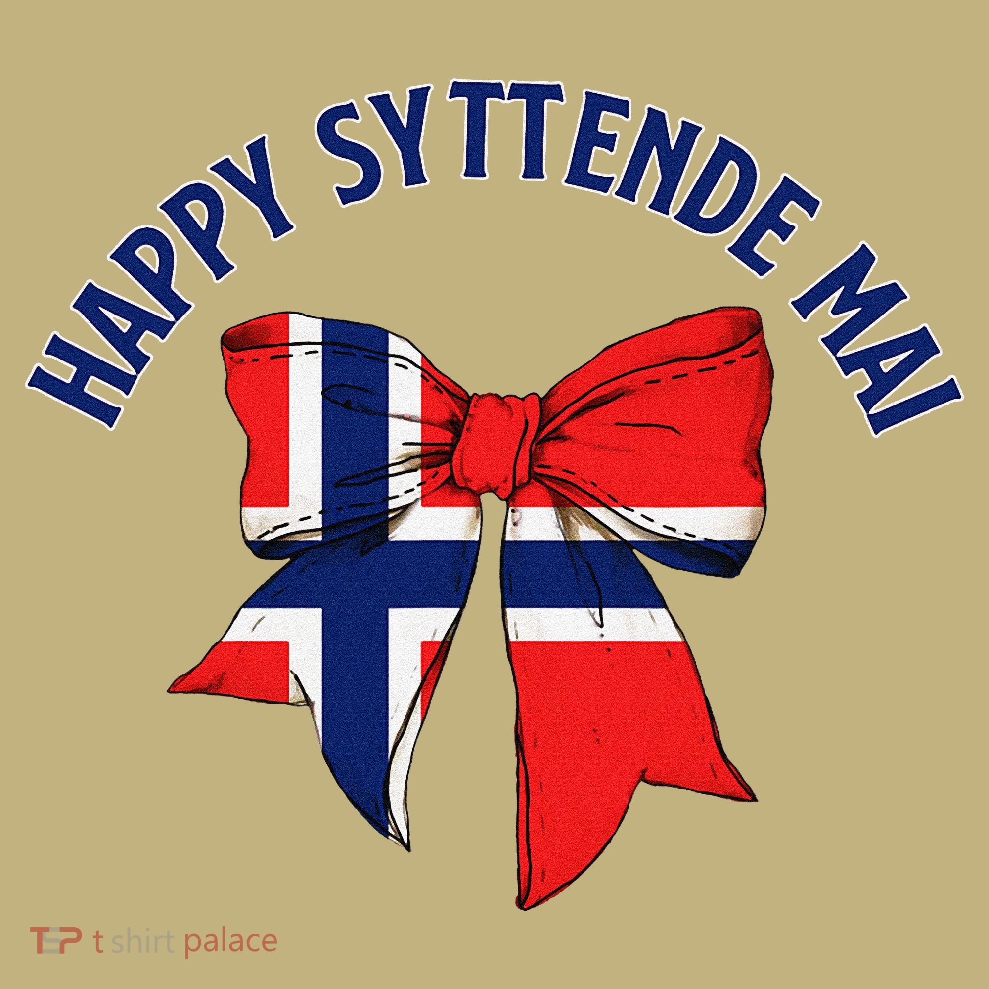 Happy Syttende Mai Coquette Patriotic Bows Retro Norway Sweatshirt