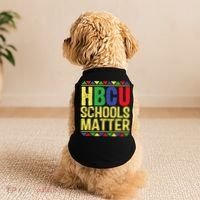 Hbcu Schools Matter Historical Black Colleges Doggie Tank thumb 2