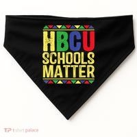 Hbcu Schools Matter Historical Black Colleges USA-Made Doggie Bandana thumb 0