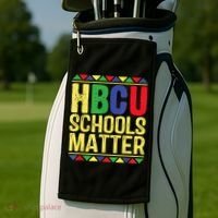 Hbcu Schools Matter Historical Black Colleges Golf Towel thumb 2