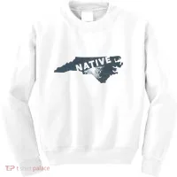 Home State Native North Carolina Kids Sweatshirt thumb 0