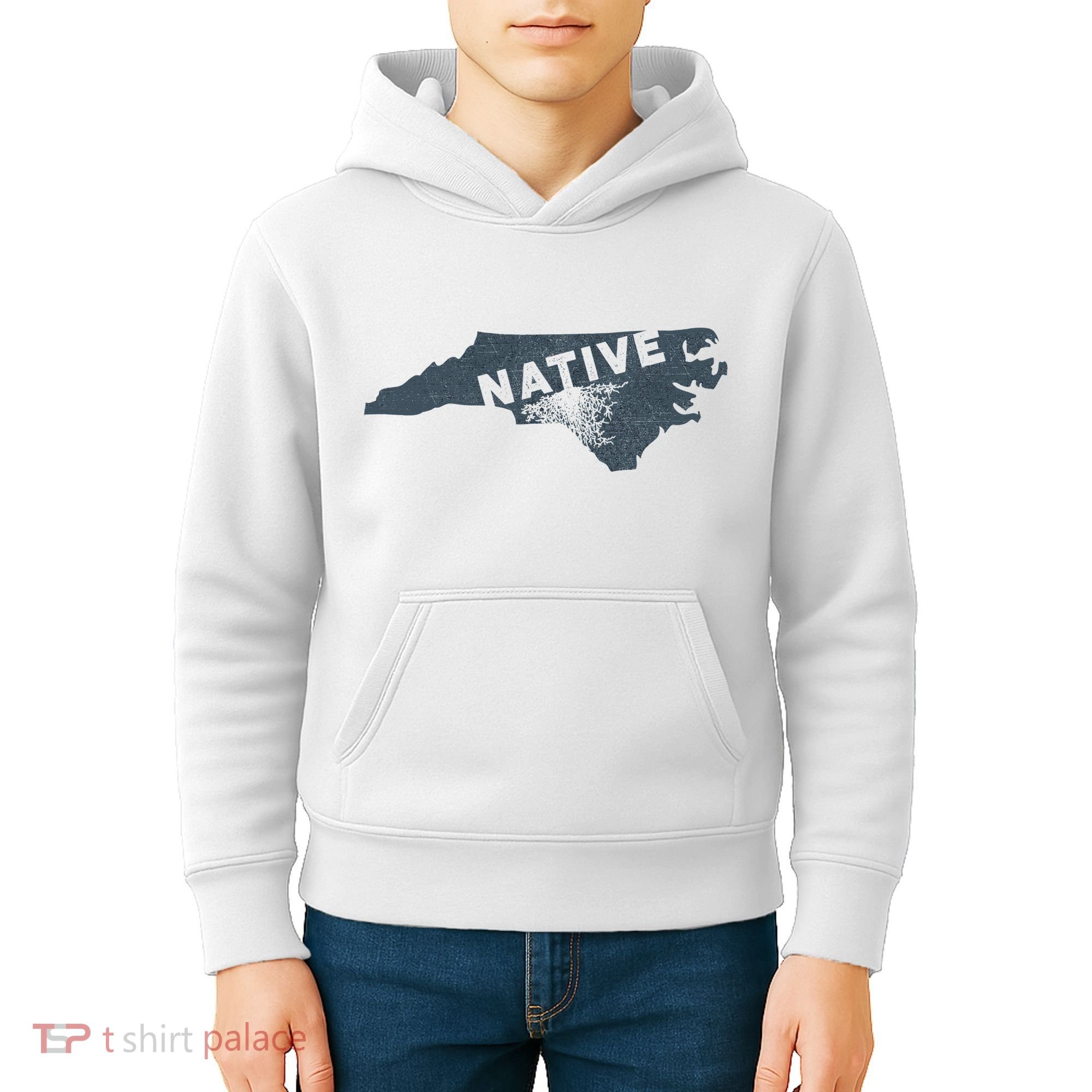 Home State Native North Carolina Kids Hoodie