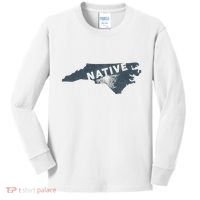 Home State Native North Carolina Kids Long Sleeve Shirt thumb 0