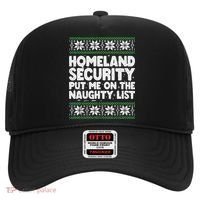Homeland Security Naughty List Christmas Great Gift Hat thumb 0