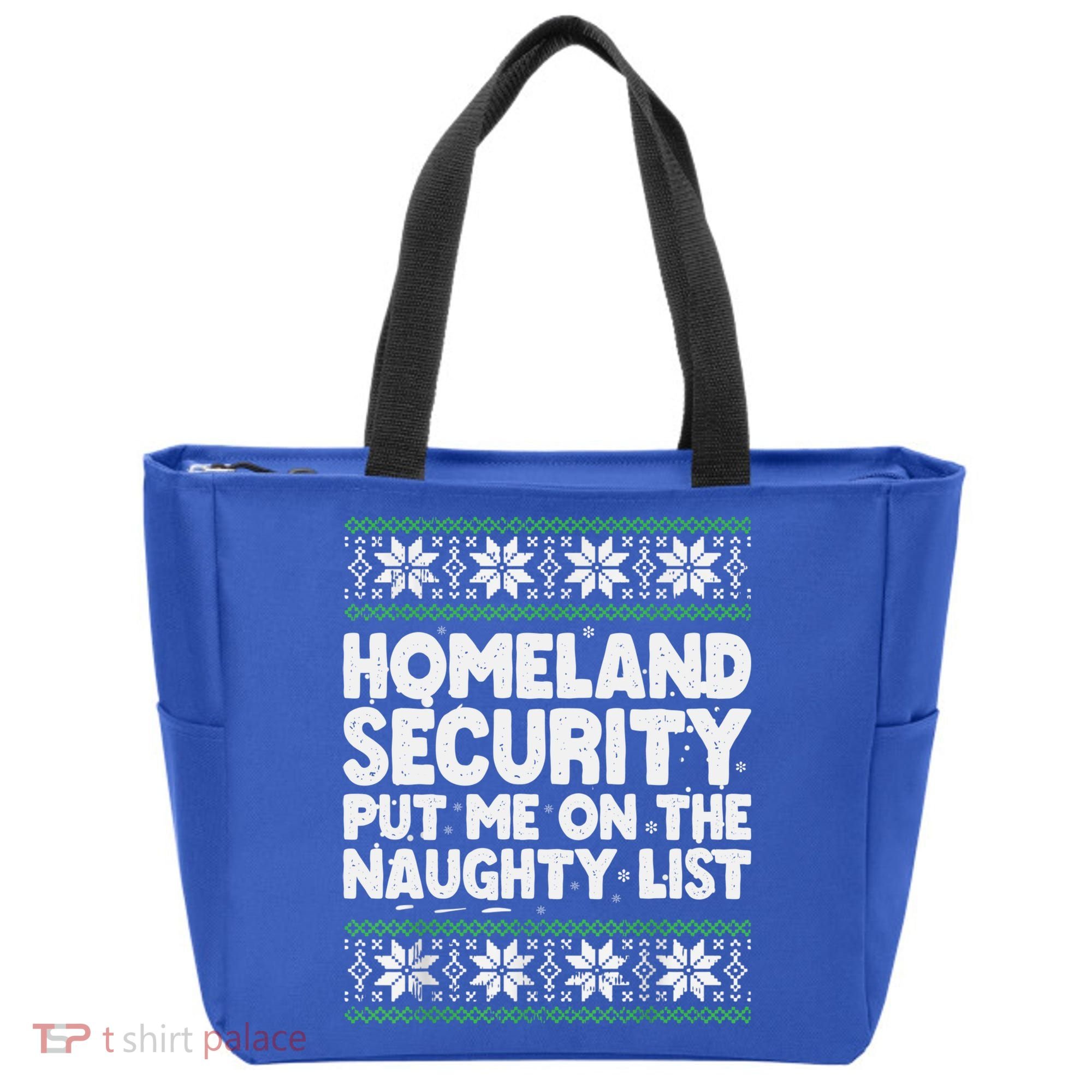 Homeland Security Naughty List Christmas Great Gift Tote Bag