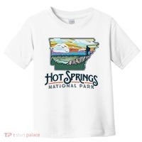 Hot Springs National Park Arkansas Nature Illustration Toddler T-Shirt thumb 0