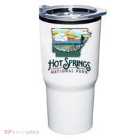 Hot Springs National Park Arkansas Nature Illustration  Tumbler thumb 0