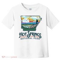 Hot Springs National Park Arkansas Nature Illustration  Toddler T-Shirt thumb 0