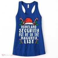 Homeland Security Naughty List Christmas Cute Gift Women's Tank Top thumb 0