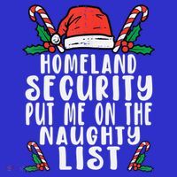 Homeland Security Naughty List Christmas Cute Gift Women's Tank Top thumb 5