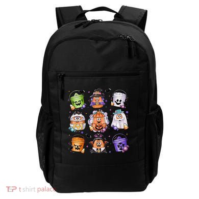 Halloween Spooky Nugget Cute Scary Movie Characters Night Backpack