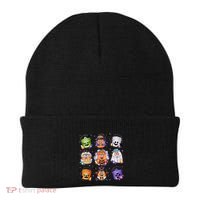 Halloween Spooky Nugget Cute Scary Movie Characters Night Beanie thumb 0