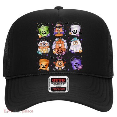 Halloween Spooky Nugget Cute Scary Movie Characters Night Hat