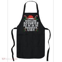 Homeland Security Naughty List Christmas Apron thumb 0