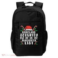 Homeland Security Naughty List Christmas Backpack thumb 0