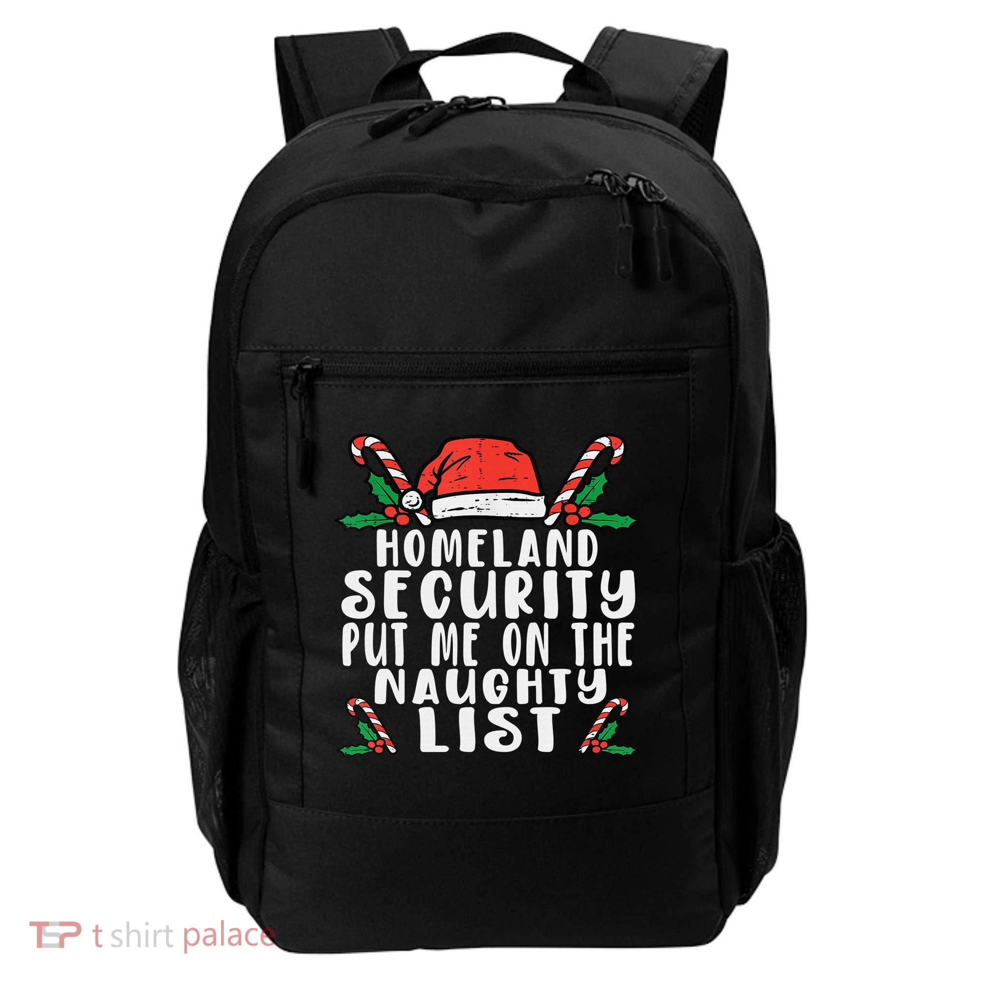Homeland Security Naughty List Christmas Backpack