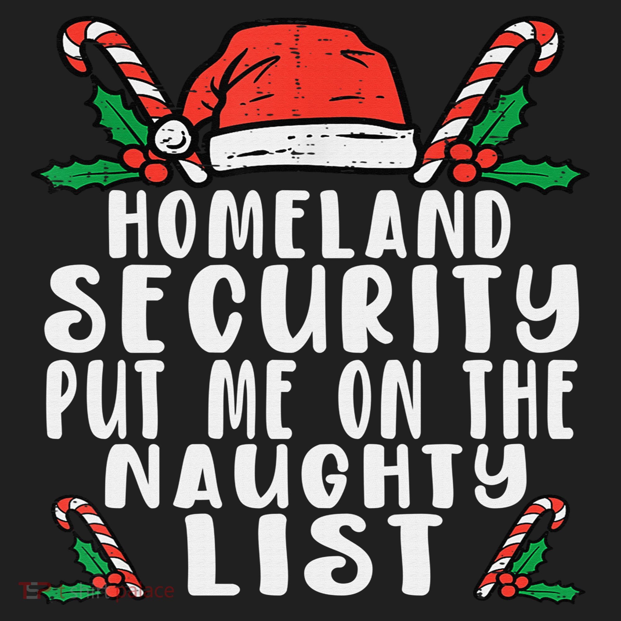 Homeland Security Naughty List Christmas Beanie