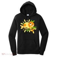 Hello Sunshine! Orange Bird (White Background) Women's Hoodie thumb 0