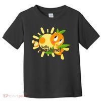 Hello Sunshine! Orange Bird (White Background) Toddler T-Shirt thumb 0