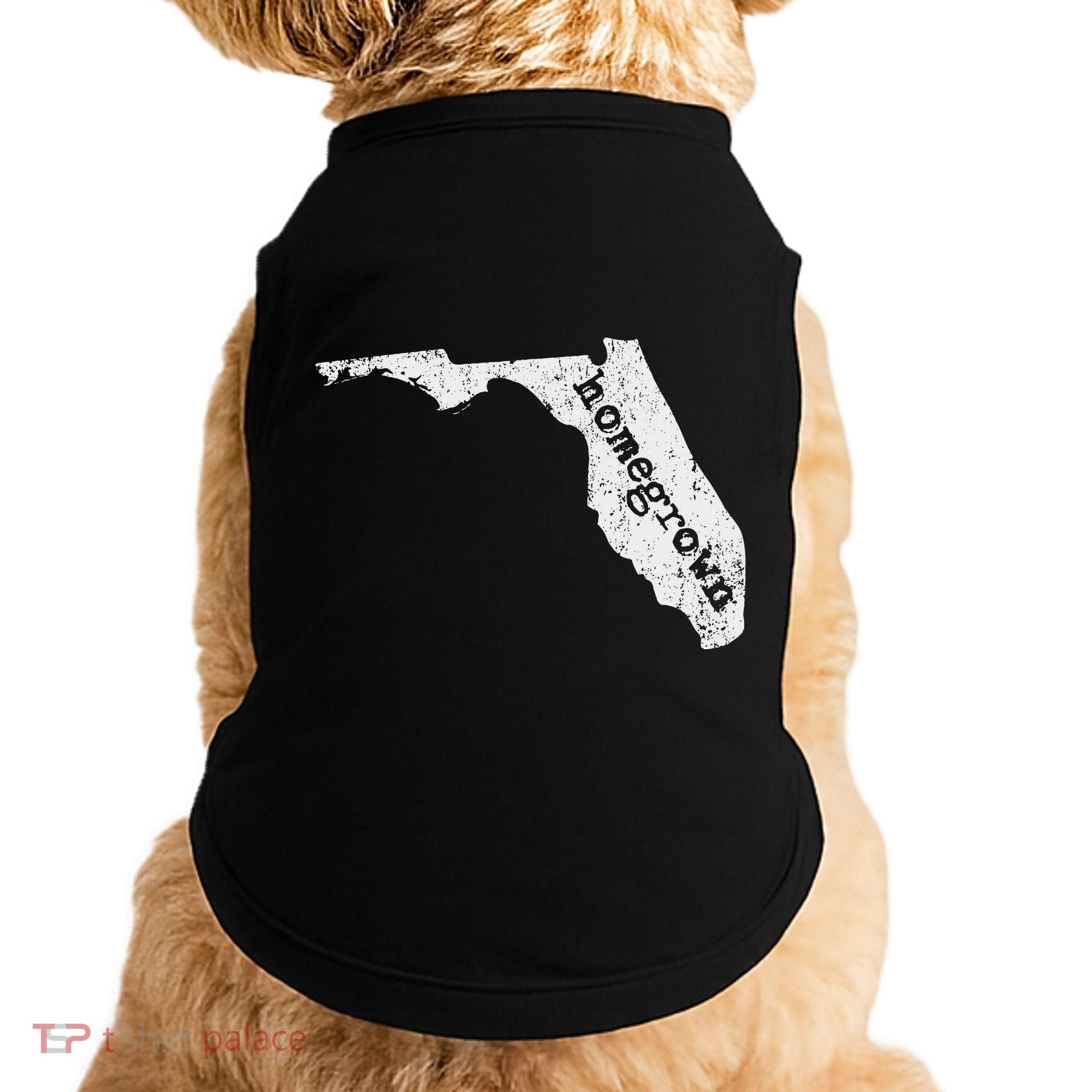 Home State Of Florida Homegrown Florida Native Gift Doggie Tank