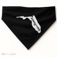 Home State Of Florida Homegrown Florida Native Gift USA-Made Doggie Bandana thumb 0