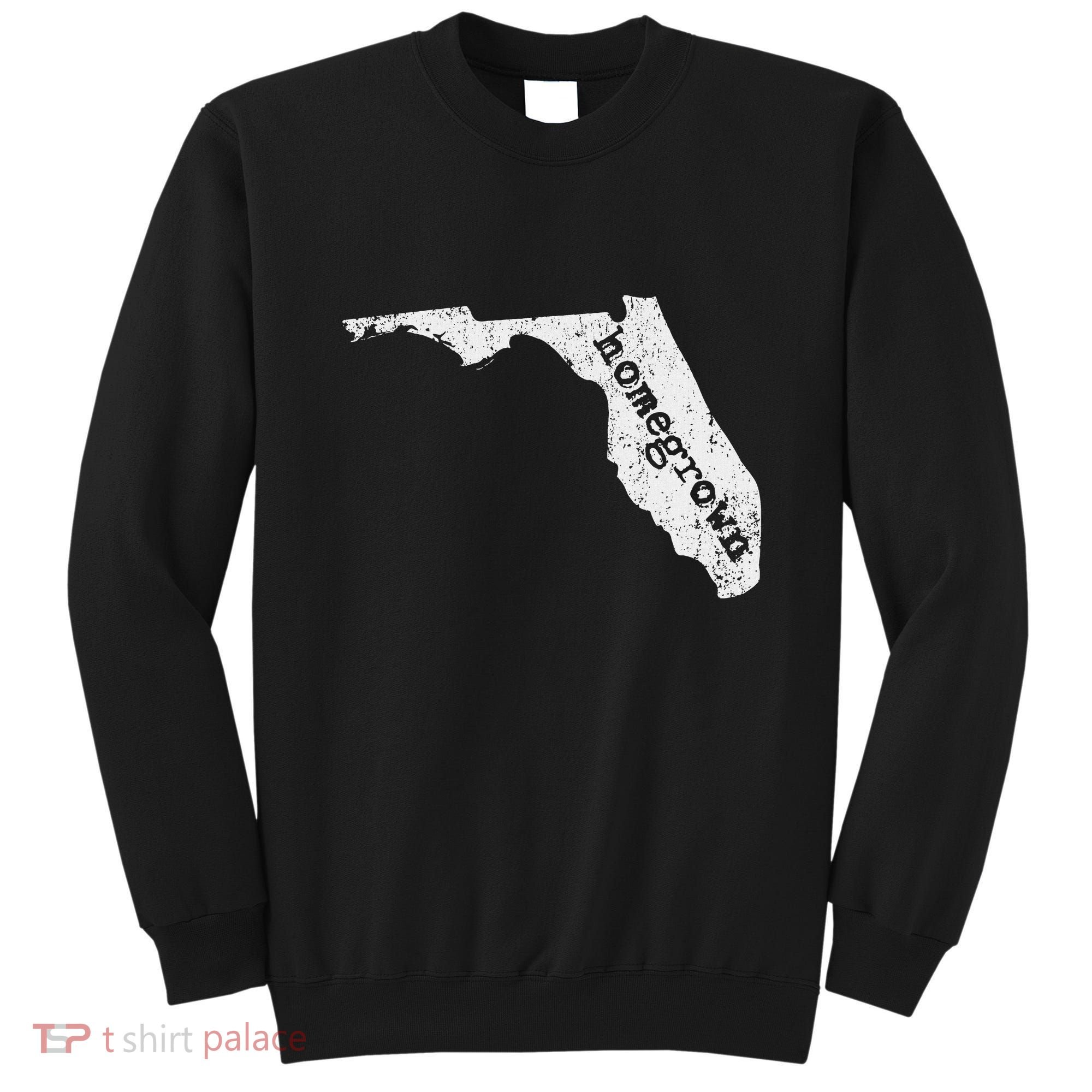 Home State Of Florida Homegrown Florida Native Gift Sweatshirt