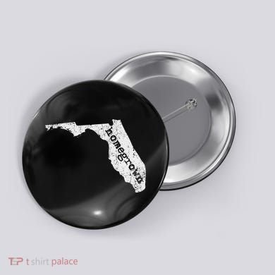 Home State Of Florida Homegrown Florida Native Gift Button