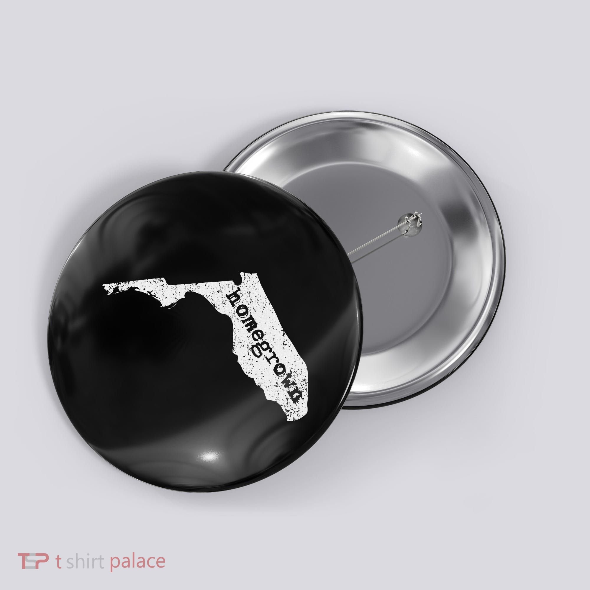 Home State Of Florida Homegrown Florida Native Gift Button