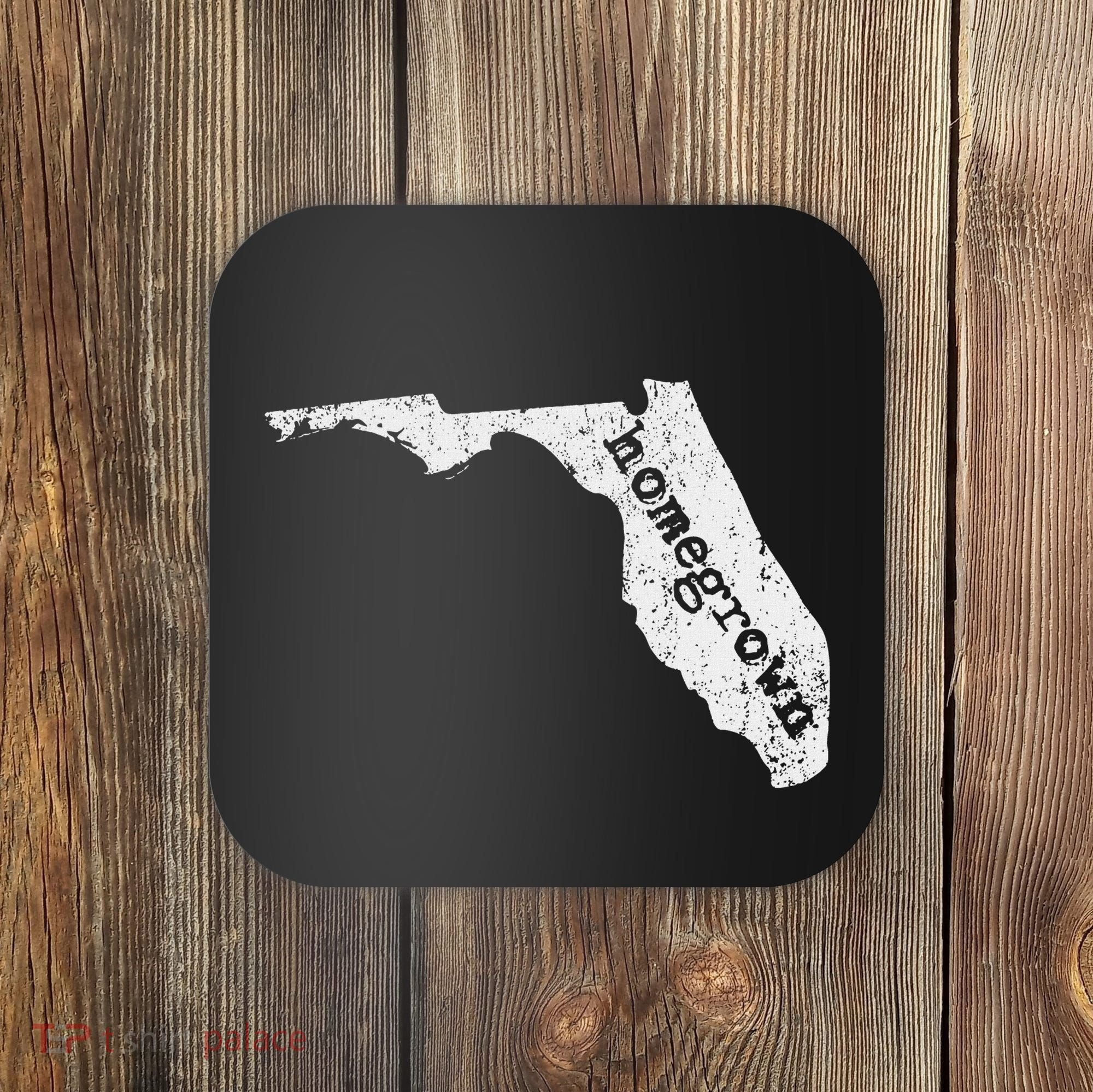 Home State Of Florida Homegrown Florida Native Gift Coaster