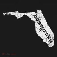 Home State Of Florida Homegrown Florida Native Gift Women's Hoodie thumb 2