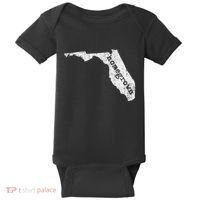 Home State Of Florida Homegrown Florida Native Gift Baby Bodysuit thumb 0