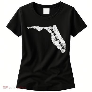 Home State Of Florida Homegrown Florida Native Gift Women's T-Shirt