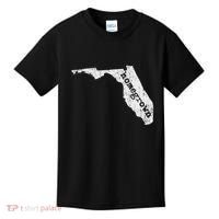 Home State Of Florida Homegrown Florida Native Gift Kids T-Shirt thumb 0