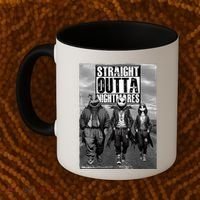 Halloween Straight Outta Nightmare Jack And Sally Oogie Boogie Coffee Mug thumb 2