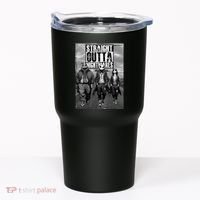Halloween Straight Outta Nightmare Jack And Sally Oogie Boogie Tumbler thumb 0