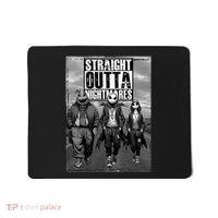 Halloween Straight Outta Nightmare Jack And Sally Oogie Boogie Mousepad thumb 0