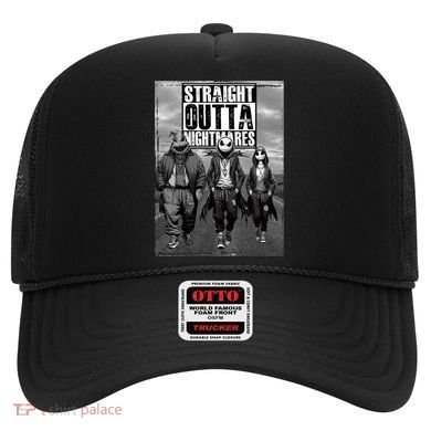 Halloween Straight Outta Nightmare Jack And Sally Oogie Boogie Hat