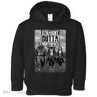 Halloween Straight Outta Nightmare Jack And Sally Oogie Boogie Toddler Hoodie thumb 0