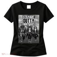 Halloween Straight Outta Nightmare Jack And Sally Oogie Boogie Women's T-Shirt thumb 0