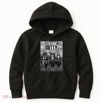 Halloween Straight Outta Nightmare Jack And Sally Oogie Boogie Kids Hoodie thumb 0