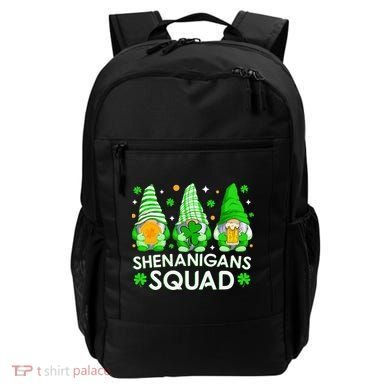 Happy St. Patrick's Day Gnome Tie Dye Shamrock Backpack