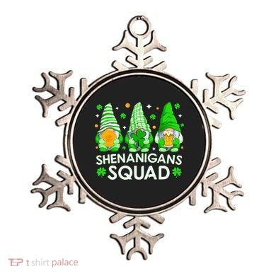 Happy St. Patrick's Day Gnome Tie Dye Shamrock Ornament