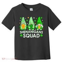 Happy St. Patrick's Day Gnome Tie Dye Shamrock Toddler T-Shirt thumb 0