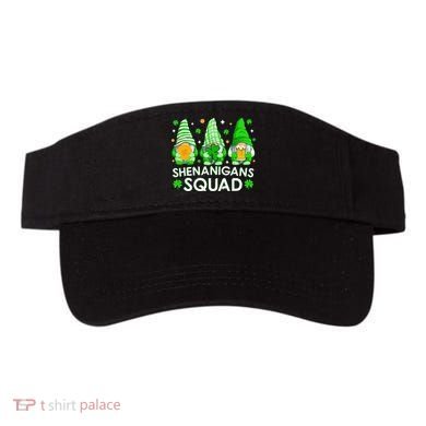 Happy St. Patrick's Day Gnome Tie Dye Shamrock Visor