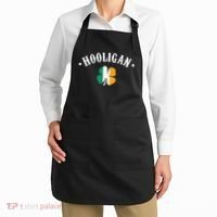 Hooligan St Patricks Day Irish Shamrock Flag Apron thumb 2